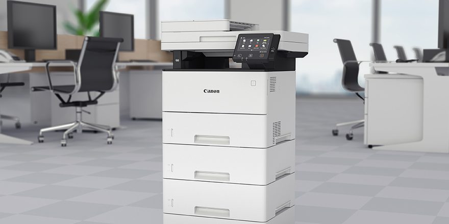 Multifuncional corporativa Canon em ambiente de escritório